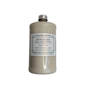 Williams Sonoma Rosemary Mint Hand Lotion with Essential Oil 16oz New